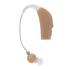 In-Ear Rechargeable Hearing Aid Sound Amplifier Deaf Aid with 6 Different Size Earplugs Voice 4 Volume Levels Audiphone for Hearing-impaired Loudspeaker EU Plug