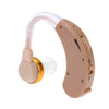 In-Ear Hearing Aid Digital Sound Amplifier Deaf Aid with 2 Different Size Earplugs Voice Volume Adjustable Audiphone for Hearing-impaired Loudspeaker