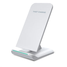 Fast Wireless Charger Cell Charging Pad Stand for Samsung Galaxy Note 8 S8 S7 Edge Note 5 Standard Charge for iPhone X iPhone 8 iPhone 8 Plus-No AC Adapter