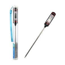 Meat Thermometer Digital Cooking Thermometer with Instant Read LCD Screen Anti-Corrosion Best for Kitchen Grill BBQ Milk and Bath Water