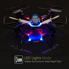 Holy Stone HS170 Predator Mini RC Helicopter Drone 2.4Ghz 6-Axis Gyro 4 Channels Quadcopter Good Choice for Drone Training