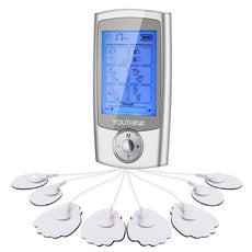 Body Massage Muscle Stimulator Massage Electronic Pulse Massager with 8 Pads 16 Modes Recharge