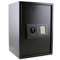 E50EA Home Use Electronic Password Steel Plate Safe Box Black