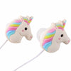 Unicorns Universal Stereo MP3 Phone In-ear Cartoon Rainbow Horse Earphones