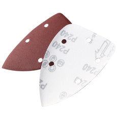 PIXNOR 40pcs Grit 14cm Mouse Sander Pads Sanding Sheets Discs Self-adhesive Pads Mixed 40 80 120 240