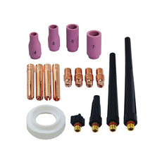 53Pcs TIG Gas Lens Collet Body Assorted Size Kit Fit SR WP9 20 25 TIG Welding Torch