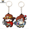 animefuns Game Overwatch Heroes Jesse Mccree Mei Silica Keychain