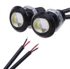 2X 9W LED DRL Eagle Eye Car Fog Daytime Reverse Backup Parking Signal Lamp Light