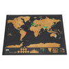 Scratch World Map Travel Edition Original 42 * 30cm