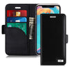 iPhone X Case, iPhone X Wallet Case, FYY [Genuine Leather] 100% Handmade [RFID Blocking] Wallet Case with [Kickstand Function] for iPhone X (2017)