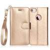 FYY [Kickstand Feature] Flip Folio Leather Wallet Case with ID&Credit Card Pockets for Apple iPhone 8/7 (4.7 inch)
