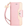 iPhone 6S Case, iPhone 6 Case, FYY [Makeup Mirror] Premium PU Leather iPhone 6S/6 Wallet Case with Cosmetic Mirror and Bow-knot Strap