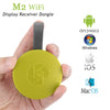 2.4G Wireless WiFi TV Display Dongle Receiver Streaming Video Gaming HD 1080P for iOS Android Smartphones Tablet PC Support DLNA