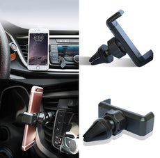 Black Car Air Vent Mount Cradle Holder Stand For Mobile Smart Cell Phone GPS