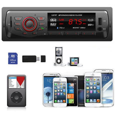 In Dash Car Audio Bluetooth Stereo Head Unit MP3/USB/SD/AUX/FM Input AUX
