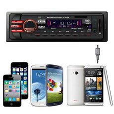 Car Audio Stereo In Dash FM With Mp3 Player USB SD Input AUX Receiver 1235