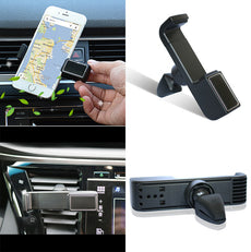 Black Car Air Vent Mount Cradle Holder Stand For Mobile Smart Cell Phone GPS