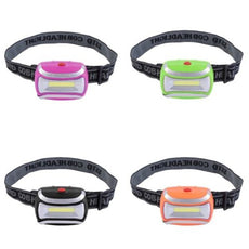 3 Mode Adjustable COB 3W Bicycle Camping Hiking Headlamp Outdoor Headlight Torch