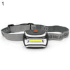 3 Mode Adjustable COB 3W Bicycle Camping Hiking Headlamp Outdoor Headlight Torch