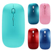 Slim 2.4 GHz Optical Wireless Mouse + Receiver For Laptop PC Mac