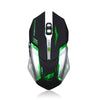 Rechargeable T1 Wireless Silent LED Backlit USB Optical Ergonomic Gaming Mouse