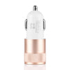 Powstro Universal Aluminium Dual USB Car Charger 12-24V 2.1A Vehicle Charger for iPhone 5 6S ipad Samsung Galaxy S4 S5 Tablet