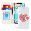 iPhone X Case, iPhone X Wallet Case, FYY [RFID Blocking wallet Case] 100% Handmade Flip Folio Case [Kickstand Feature] With ID&Credit Card Protector for Apple iPhone X Edition(2017)