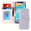 iPhone X Case, iPhone X Wallet Case, FYY [RFID Blocking wallet Case] 100% Handmade Flip Folio Case [Kickstand Feature] With ID&Credit Card Protector for Apple iPhone X Edition(2017)