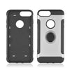 Phone Cover Hard PC 360 Rotate Ring Holder Phone Back Case Shockproof for IPhone X 8 7 6S 6 Plus