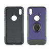 Shockproof Hard PC Phone Cover 360 Rotate Ring Holder Phone Back Case for IPhone X 8 7 6S 6 Plus