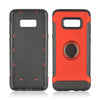 Hard PC Phone Cover 360 Rotate Ring Holder Phone Back Case Shockproof for Samsung Galaxy S8 Plus