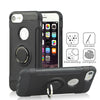 PC Phone Cover 360 Rotate Ring Holder Phone Back Case Shockproof for IPhone X 8 7 6S 6 Plus