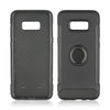 Hard PC Phone Cover 360 Rotate Ring Holder Phone Back Case Shockproof for Samsung Galaxy S8 Plus