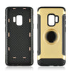Hard PC Phone Cover 360 Rotate Ring Holder Phone Back Case Shockproof for Samsung Galaxy S8 S9 Plus