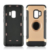 Hard PC Phone Cover 360 Rotate Ring Holder Phone Back Case Shockproof for Samsung Galaxy S8 S9 Plus