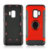 Hard PC Phone Cover 360 Rotate Ring Holder Phone Back Case Shockproof for Samsung Galaxy S8 S9 Plus