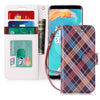 Samsung Galaxy S9+ Plus Case, FYY[Prevent Card Information Leaking Technique]Premium PU Leather Wallet Case with [Kickstand Feature][Wrist Strap][Shockproof Rubber Cover] for Galaxy S9 Plus