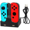 4 in 1 Charging Dock with 2-Port USB Hub for Nintendo Switch Joy-Con