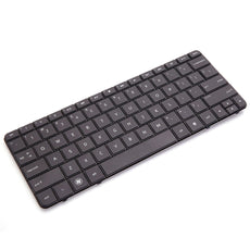 US VER Laptop Replacement Keyboard for HP Mini 210-2000 210-3000 Small Enter Key Black US