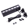 U`King ZQ-B195 6-LED Stage Light Disco PUB KTV UV LED Effect Light Auto Mode US Plug Purple Light