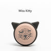 Mini Bluetooth Selfie Speaker Lovely Animal Design Wireless Button Shutter Self-timer Function Loud Voice Portable Selfie Speaker (Miss Kitty)