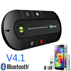 Wireless 4.1 Bluetooth Visor Speakerphone Car Kit For Smart Phone Mobile