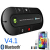 Wireless 4.1 Bluetooth Visor Speakerphone Car Kit For Smart Phone Mobile
