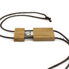 RECOBA Hot Sale Creative U disk necklace Wooden bamboo 4GB 8GB 16GB 32