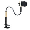 Gooseneck Phone Holder, 360 Degree Flexible Long Arms Mobile Phone Holder with Clip Lazy Phone Mount Fits 3-6.9 inches Phones Swivel for Bedroom, Office, Bathroom, Kitchen and More
