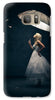 Girl With Umbrella And Falling Feathers IPhone Case