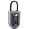 Portable Zinc Padlock Hide Keys Hang Door 10 Digits Combination Lock Key Safe Box Lock Security Safe Storage Box