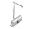 Heavy Duty Aluminum Commercial Door Closer Overhead Fire Rated Door Closer Two Independent Valves Control Sweep for Residential/Commercial Use