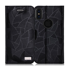 FYY iPhone X Case, iPhone X Wallet Case, [RFID Blocking wallet] Premium PU Leather Handmade Wallet Case Credit Card Protector for iPhone X Edition (2017)