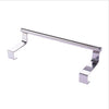 Cupboard towel bar rail over door hanger hook